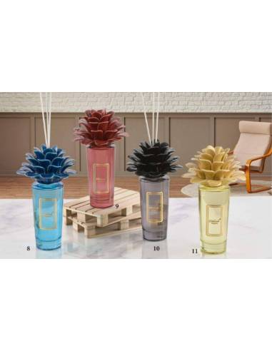 Profumatori bomboniere Melaverde pianta in ceramica colorata | Sindy Bomboniere