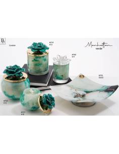 Bomboniere eleganti e raffinate Buba Design Linea Manhattan verde shop online