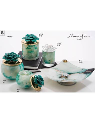 Bomboniere eleganti e raffinate Buba Design Linea Manhattan verde shop online