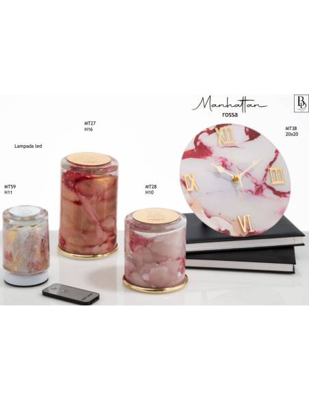 Bomboniere eleganti Buba Design particolari Linea Manhattan rossa