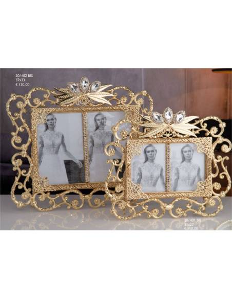 Cornici portafoto bomboniere Grace Design dettagli dorati offerte online