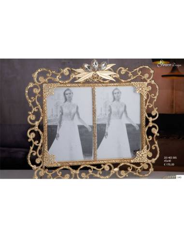 Bomboniere utili portafoto Grace Design dettagli dorati offerte online