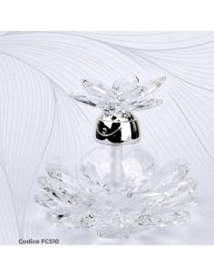 Diffusori per ambienti bomboniere cristallo decoro floreale Pierre Cardin