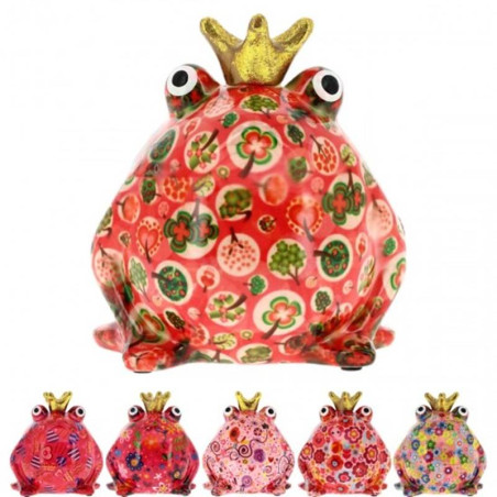 Bomboniere salvadanaio in ceramica Re Ranocchio Freddy Pomme Pidou