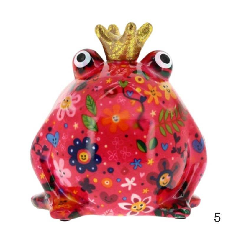 Bomboniere salvadanaio in ceramica Re Ranocchio Freddy Pomme Pidou | Sindy Bomboniere