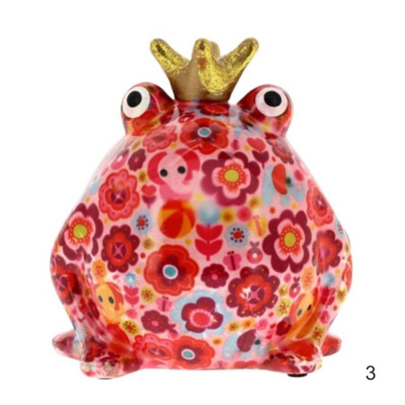 Bomboniere salvadanaio in ceramica Re Ranocchio Freddy Pomme Pidou | Sindy Bomboniere