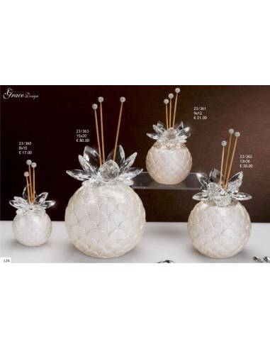 Profumatori ambiente Grace Design con fiori in cristallo shop online