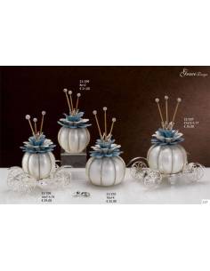 Profumatori per ambienti carrozze Grace Design dettagli argentati