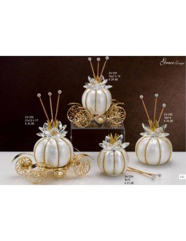 Profumatori per ambienti carrozze Grace Design dettagli dorati shop online