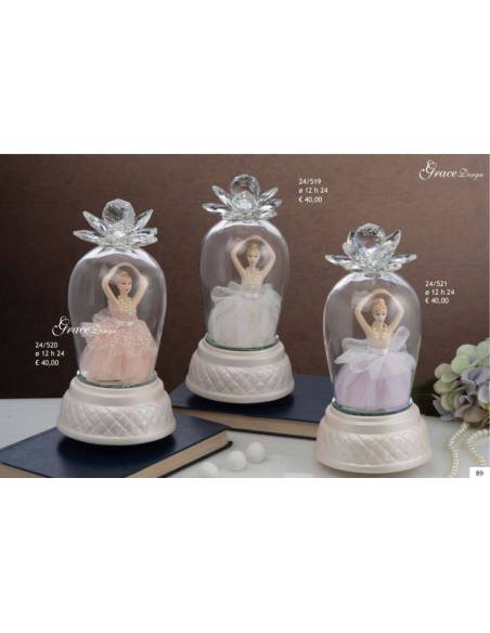 Bomboniere particolari ballerine danza classica carillon Grace Design shop online