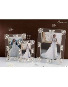 Bomboniere utili cornici portafoto dettagli argentati eleganti Grace Design