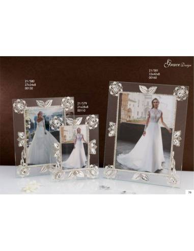 Bomboniere utili cornici portafoto dettagli argentati eleganti Grace Design