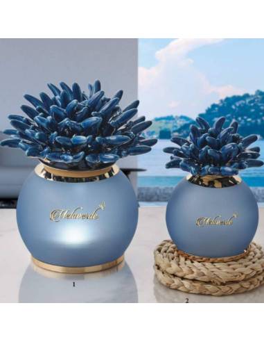 Lampade led bomboniere Melaverde corallo in ceramica shop online