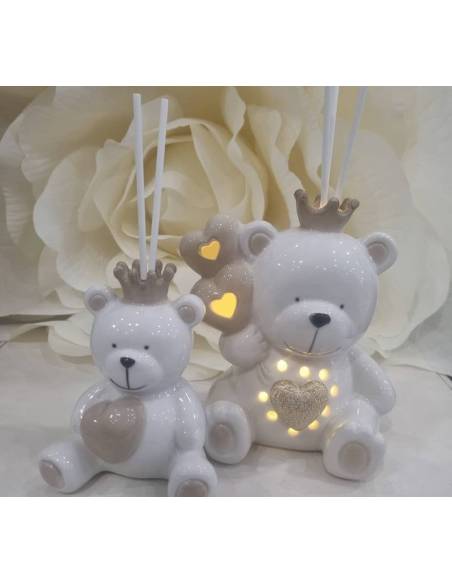 Harmony bomboniere orsetti in ceramica lucida shop online