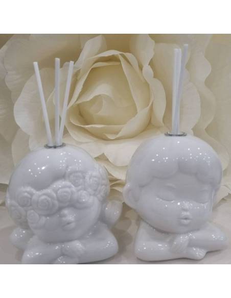 Profumatori ambiente bomboniere Harmony in ceramica lucida