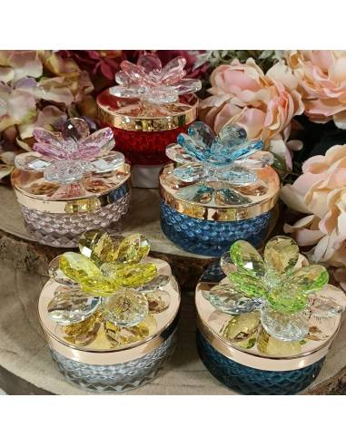 Candele profumate Yankee Candle fiore swarovski