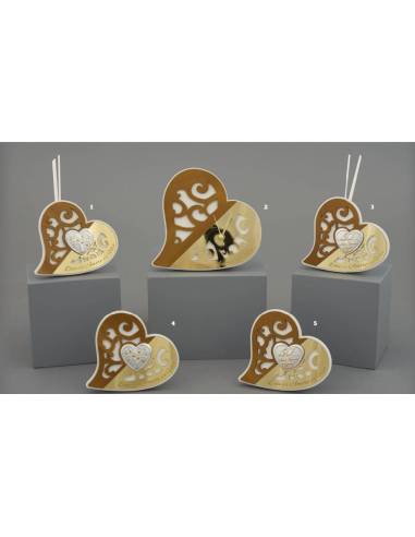 Bomboniere eleganti e particolari cuori Melograno Made in Italy