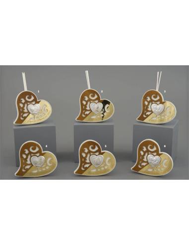 Bomboniere cuore utili colorati Melograno Made in Italy