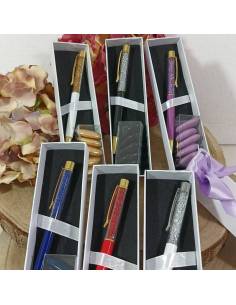 Bomboniere penna scatola con fiocco shop online