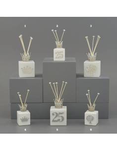 Profumatori per ambienti bomboniere corone con strass Melograno