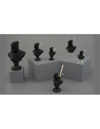 Bomboniere particolari statue busto apollo Melograno Made in Italy