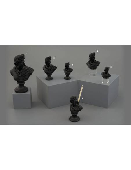 Bomboniere particolari statue busto apollo Melograno Made in Italy