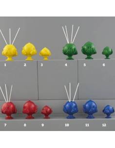 Bomboniere in ceramica pumi colorati Melograno shop online