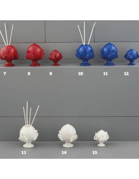 Bomboniere in ceramica pumi colorati Melograno shop online | Sindy Bomboniere