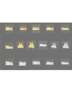 Ciondoli bomboniere Melograno in plexiglass Made in Italy