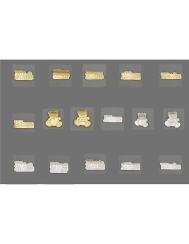 Ciondoli bomboniere Melograno in plexiglass Made in Italy