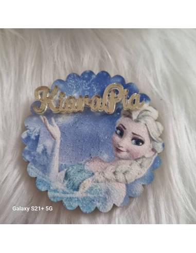 Calamite bomboniere frozen nome personalizzato