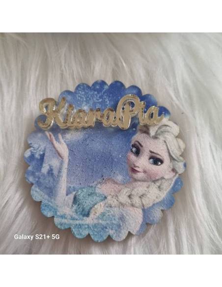 Calamite bomboniere frozen nome personalizzato