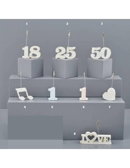 Bomboniere particolari clip portafoto portamessaggio Melograno