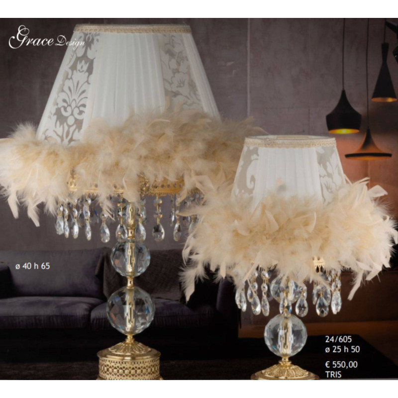 Bomboniere lampade da tavolo Grace Design