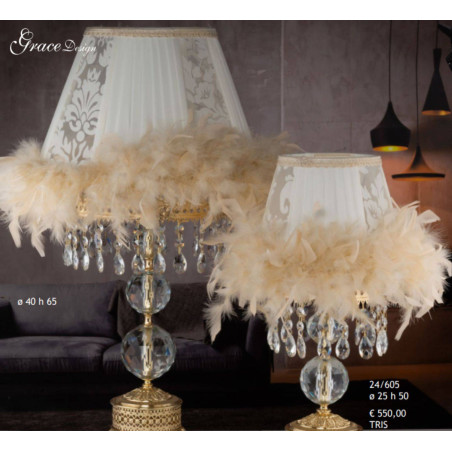 Bomboniere lampade da tavolo Grace Design