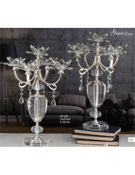 Bomboniere eleganti candelabri particolari Grace Design