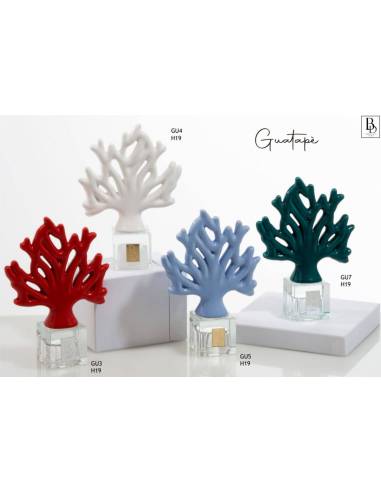 Profumatori per ambienti corallo in ceramica Buba Design Linea Guatapè