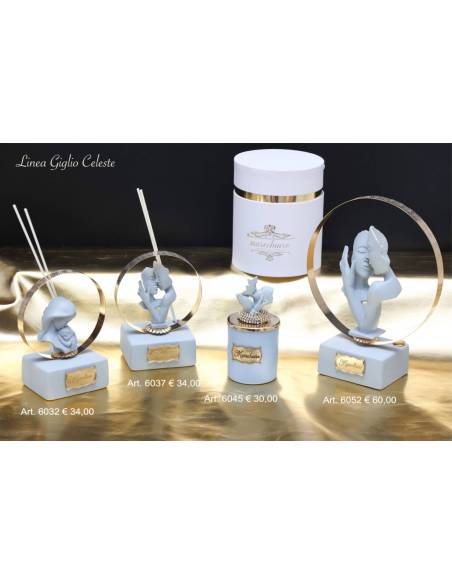 Bomboniere raffinate ed eleganti statue Marechiaro Linea Giglio Made in Italy