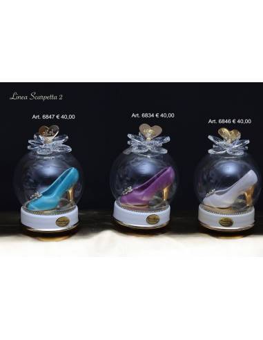 Bomboniere eleganti scarpetta tacco Marechiaro Made in Italy