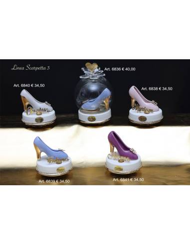 Bomboniere particolari scarpetta tacco Marechiaro shop online