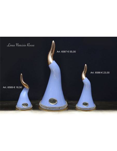 Bomboniere Marechiaro portafortuna corni colorati Marechiaro Linea Narcisio