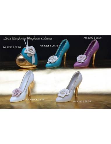 Bomboniere particolari eleganti cuore e tacco Marechiaro Linea Margherita