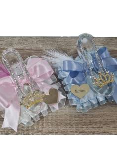 Bomboniera scarpetta di Cenerentola confezione personalizzata con nome