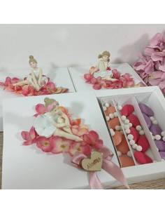 Scatole degustazione confetti bomboniere ballerine personalizzate 2