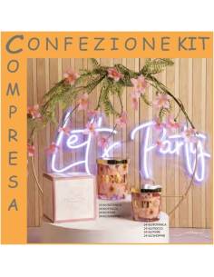 Candela profumata bomboniere Claraluna Matrimonio