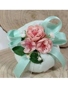 Sacchetti bomboniere fiori di ciliegio confezionati 2