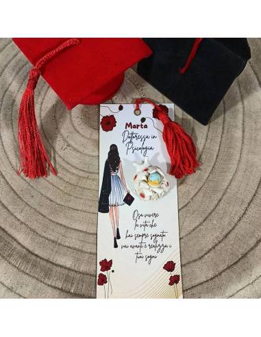 Bomboniere portafortuna coccinelle segnalibro personalizzate