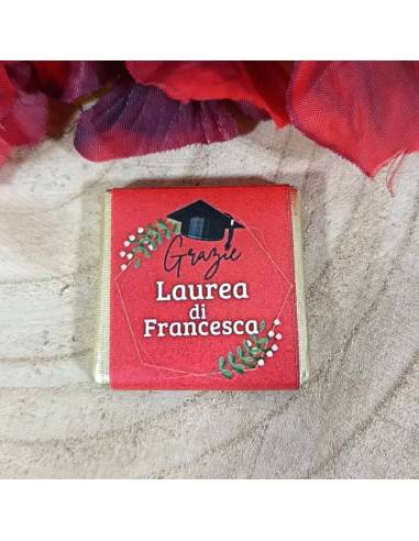 Segnaposto Laurea cioccolatini personalizzati