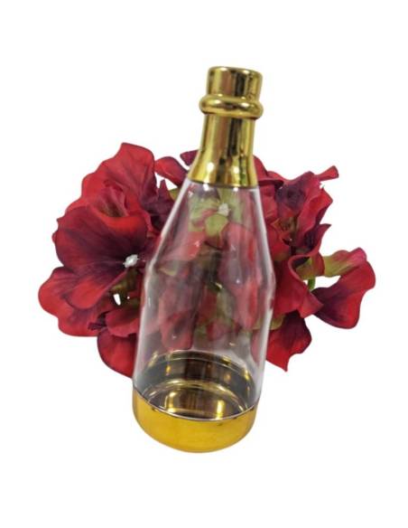 Bomboniere compleanno portaconfetti bottiglia plexiglass | Sindy Bomboniere