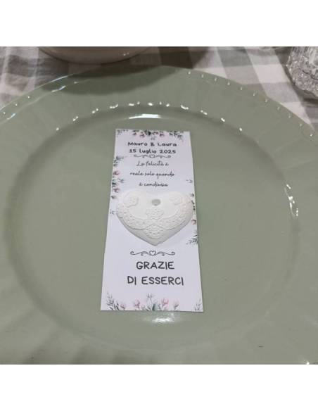 Bomboniere Matrimonio utili segnaposto personalizzato